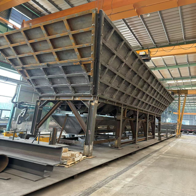 Pre Assembly Steel Structure Fabrication For Cement Kiln Dust CKD Silo Processing