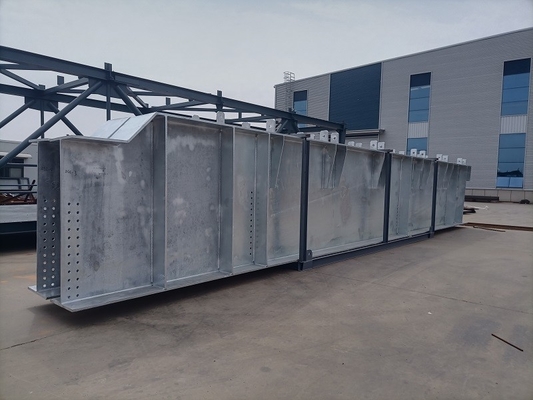Weather Resistance Boiler Steel Structure With CWB Fabrication Standard