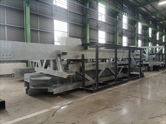 Weather Resistance Boiler Steel Structure With CWB Fabrication Standard