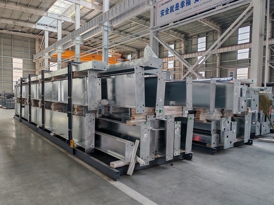 Weather Resistance Boiler Steel Structure With CWB Fabrication Standard