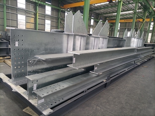 Industrial Boiler Support Steel Structure Fabrication Weather Resistant