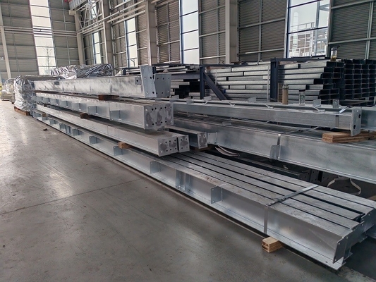 Q235B Q355B Modern Dairy Barn Steel Frame Fabrication Weather Resistant