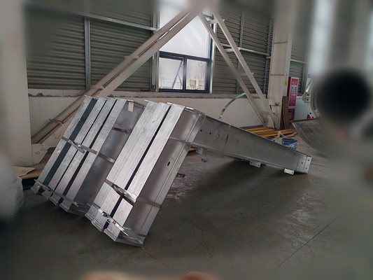 Q235B Q355B Modern Dairy Barn Steel Frame Fabrication Weather Resistant
