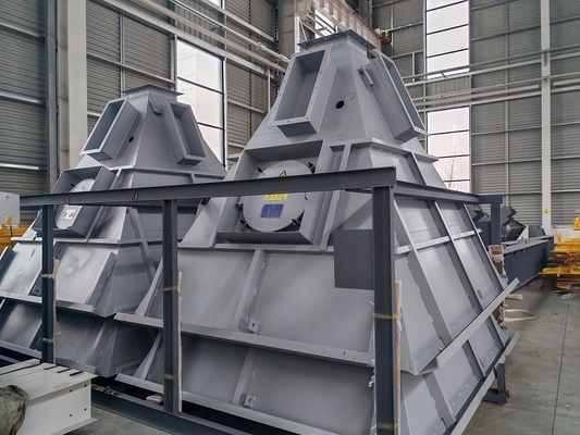 Heavy Duty Steel Dust Hopper For Industrial Baghouse Systems