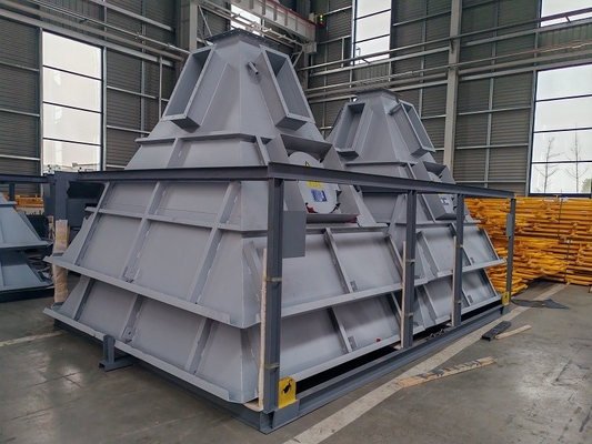 Heavy Duty Steel Dust Hopper For Industrial Baghouse Systems