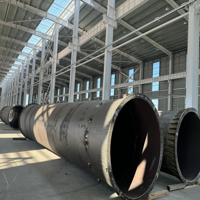 Chimney Processing Chemical Plant Steel Structure Fabrication EN1090 AISC