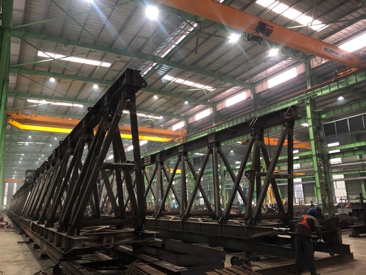Heavy Steel Structure Fabrication for Bridge Girder Erection Machine Processing