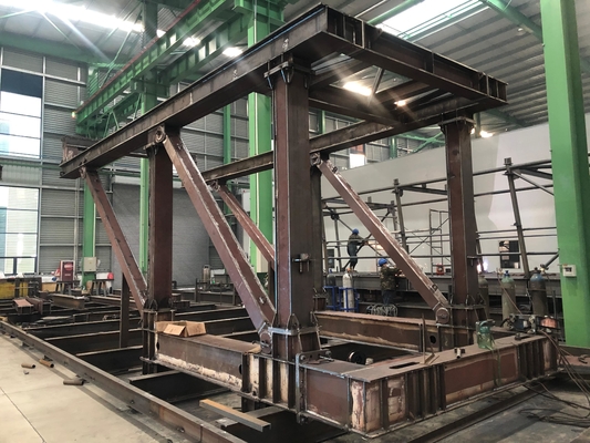 Heavy Steel Structure Fabrication for Bridge Girder Erection Machine Processing