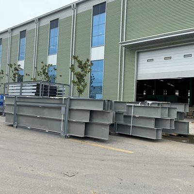 S355 S235 Customized Steel Stucture For Food Production Workshop