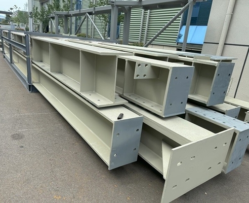 S355 S235 Customized Steel Stucture For Food Production Workshop