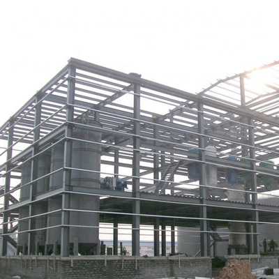 Q235B Q355B Steel Beam Fabrication With Painting Galvanized Surface