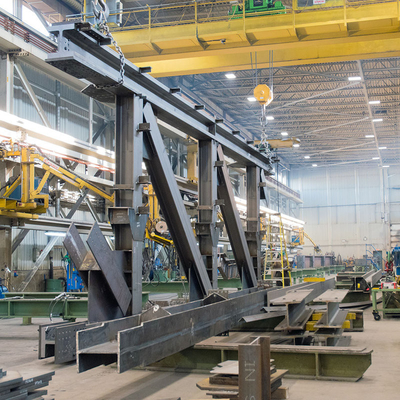 Custom Pipe Rack Structure Steel Platforms Structural Frame Construction