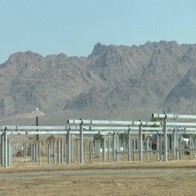 PV Tracking Mount Systems Solar Steel Structure EN1090 For Power generation