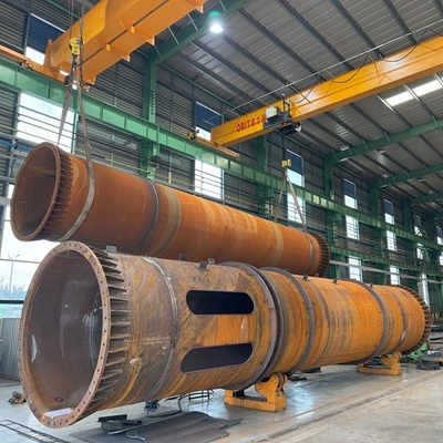 Thermal Isolation Steel Chimney In Power Plants Chemical Plants Oil Refineries