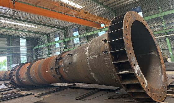 Steel structure fabrication & installation for industrial plants and workshops