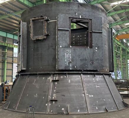 Steel structure fabrication & installation for industrial plants and workshops