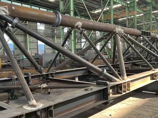 Chemical Construction Stacker-Reclaimer: Expertly Processed & Pre-Assembled for Swift Deployment