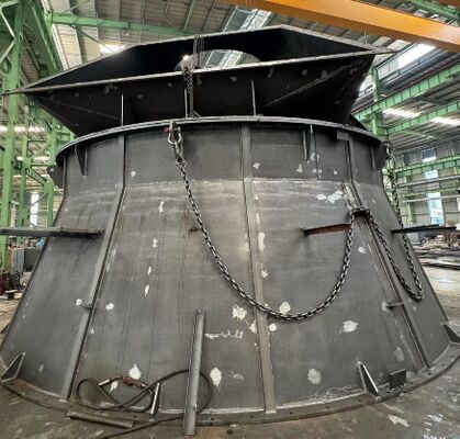 Cement & chemical plant silos, custom design, durable construction for bulk material storage.