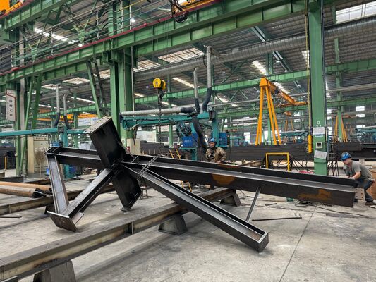 Boiler Supporting Rack with ASTM AISC Fabrication Standard and Fire Resistant, HDG Corrosion Resistant Standard